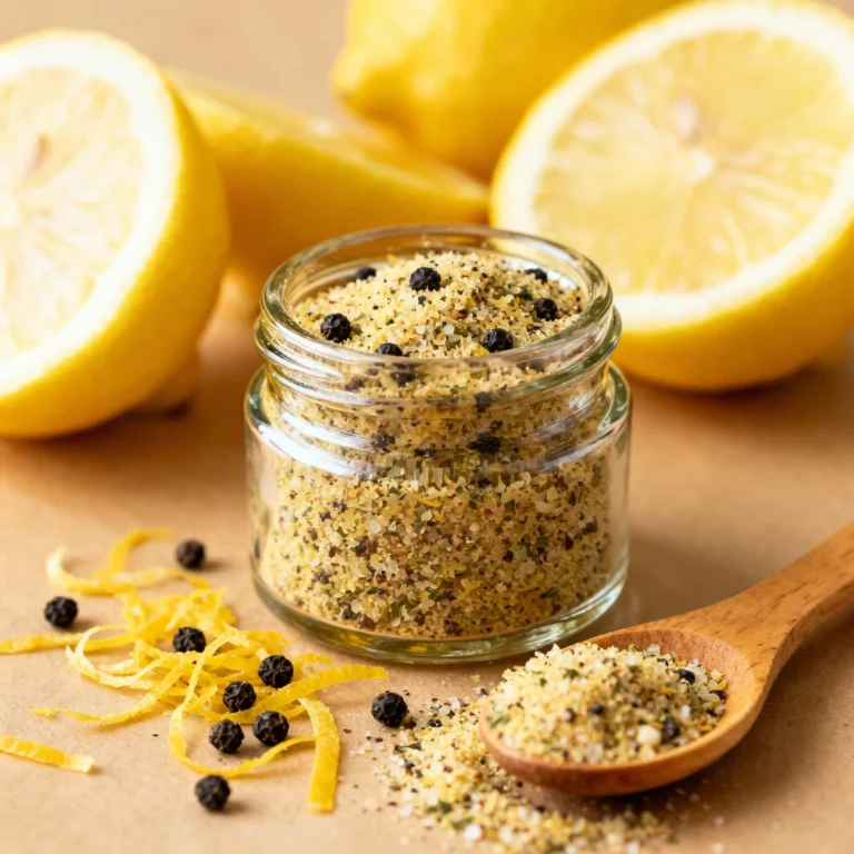 Lemon Pepper Seasoning Recipe: Zesty Flavor in Minutes!