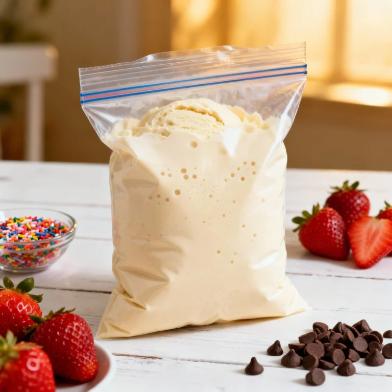 Ice Cream in a Bag Recipe Kids: The Coolest Science Experiment Ever!