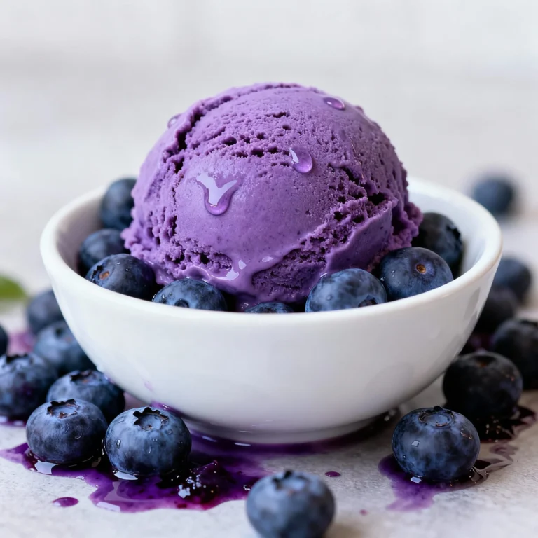 Blueberry Ice Cream Recipe: A Burst of Summer in Every Scoop!