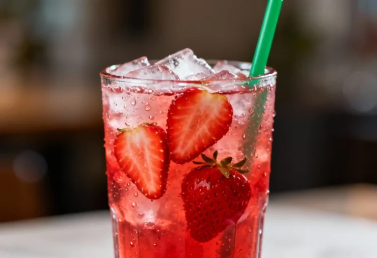 Strawberry Refresher Starbucks Recipe: Beat the Heat at Home!