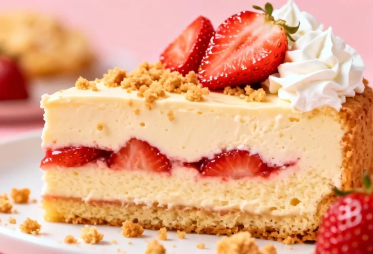 Strawberry Shortcake Cheesecake Recipe: The Dream Dessert Mashup!