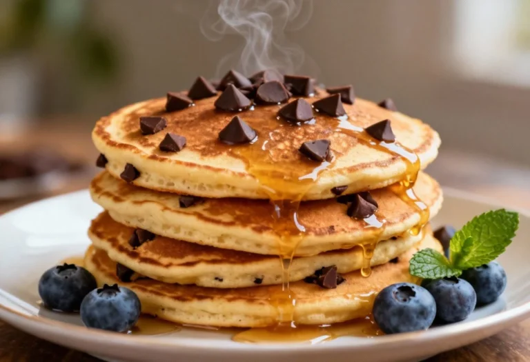 Chocolate Chip Pancakes Recipe Easy: The Fluffiest Stack You’ll Ever Make!