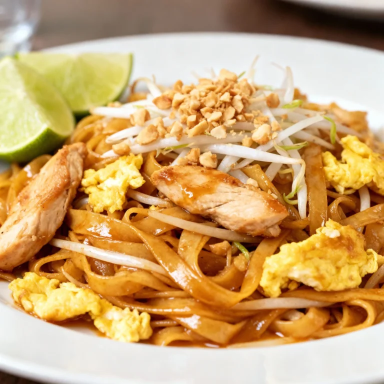 Chicken Pad Thai Recipe Easy: Your Weeknight Winner!