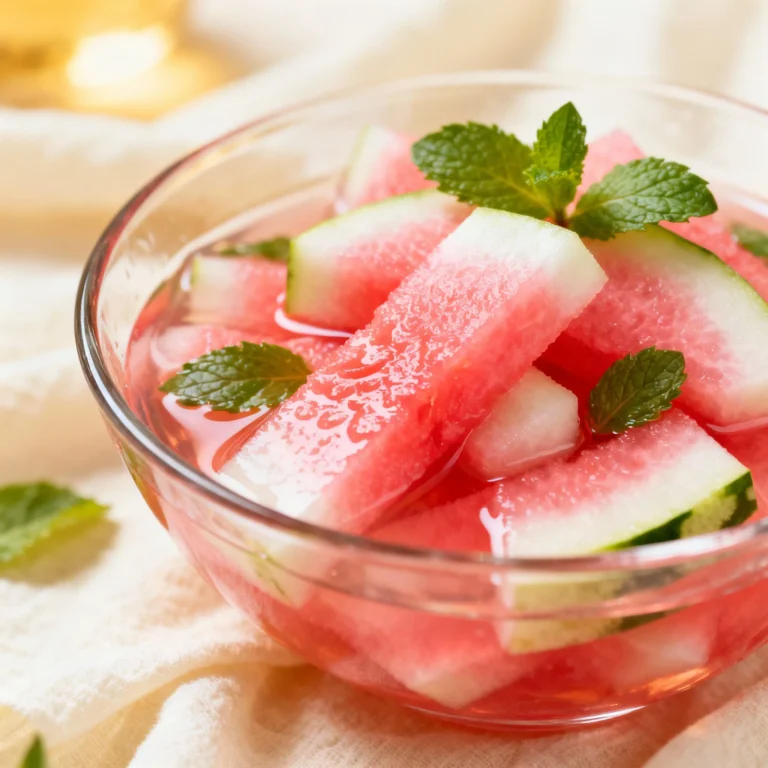 Pickled Watermelon Rind Recipe: Sweet & Tangy Summer Delight!