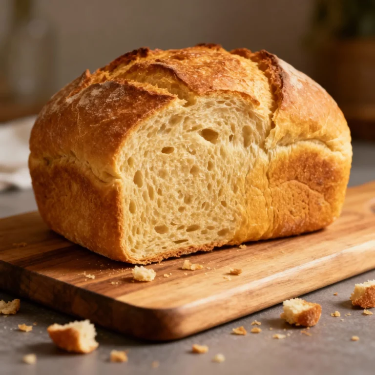 Easiest Bread Recipe Ever: No-Knead Wonder!