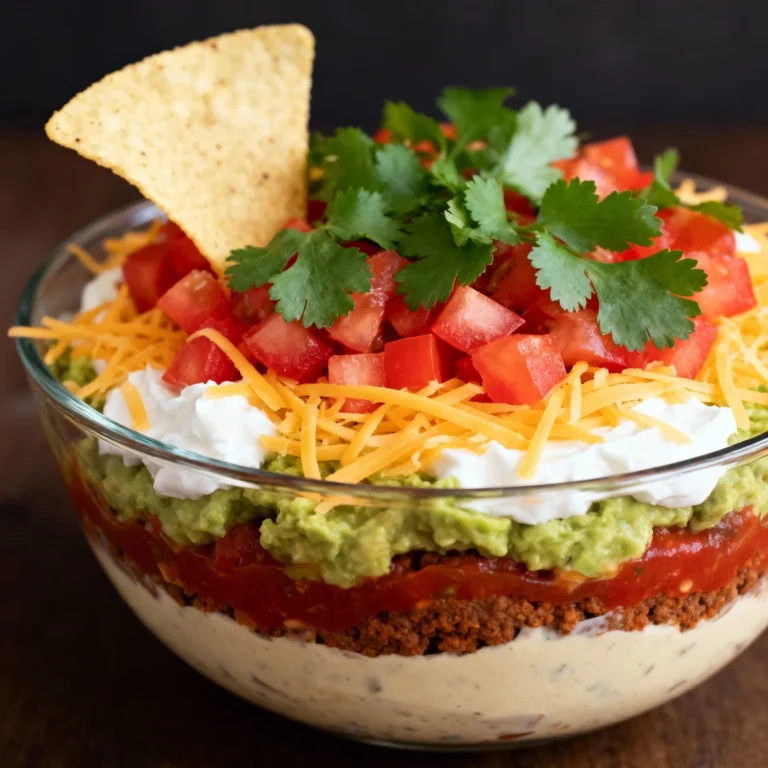 7 Layer Mexican Dip Recipe: The Ultimate Party Appetizer!