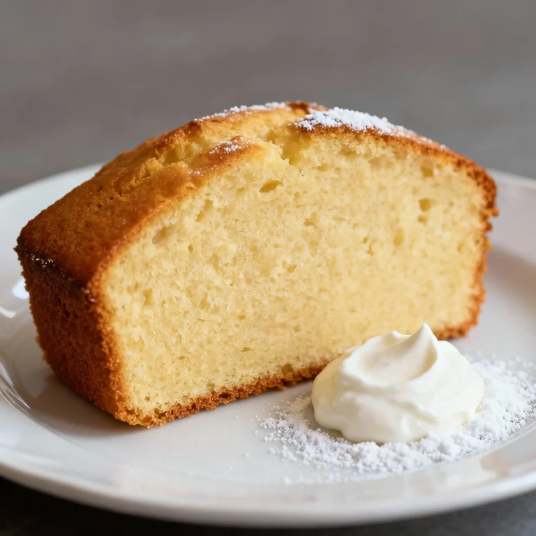 Sour Cream Pound Cake Recipe Moist: The Secret to Bakery-Worthy Perfection