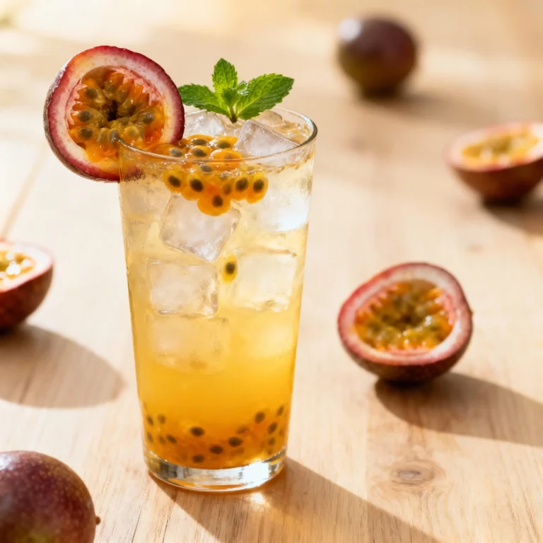 Passion Fruit Mocktail Recipe: Tropical Bliss in Every Sip!